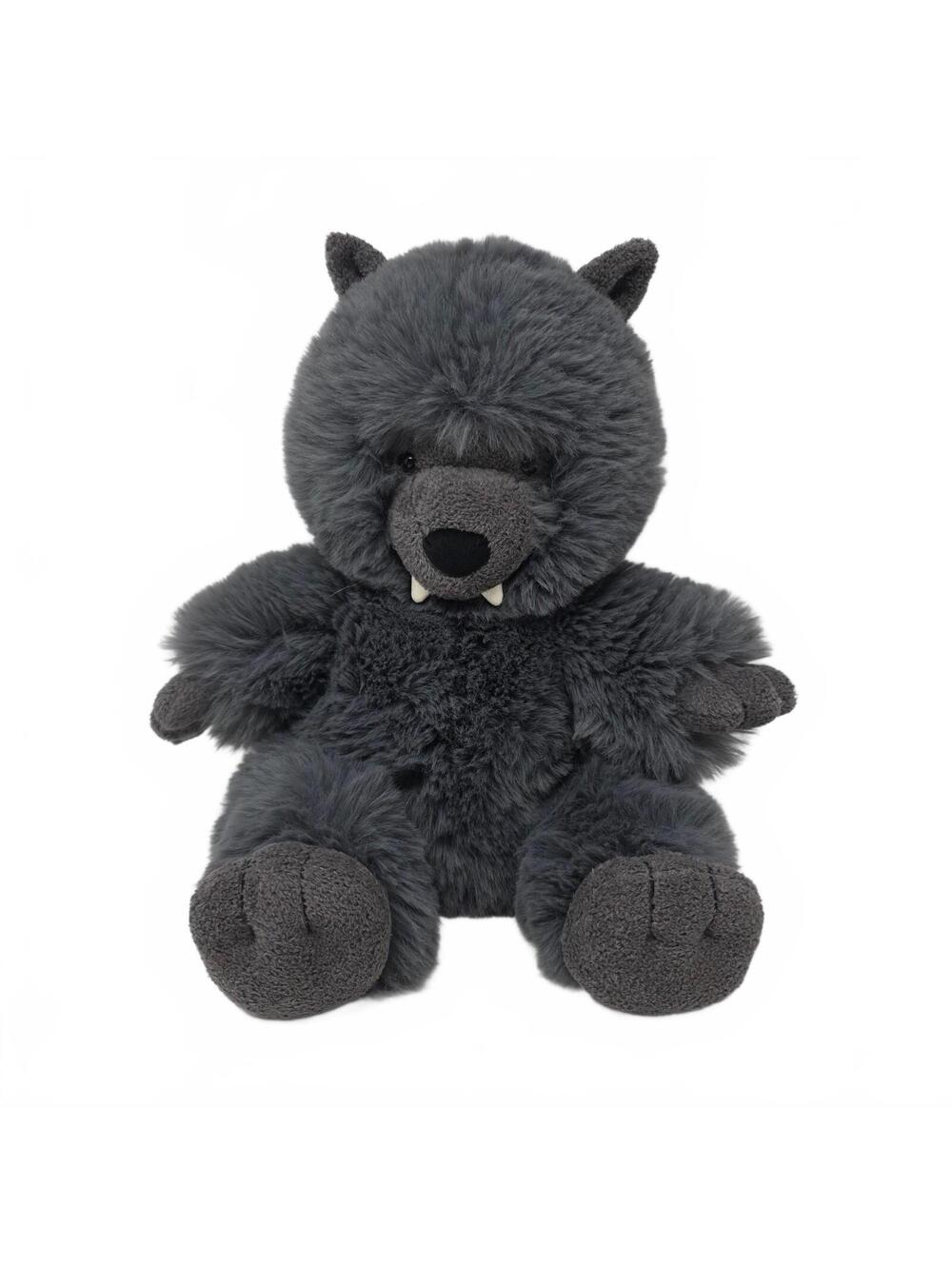 Jellycat Wilf Wolf Plush Gray Werewolf Stuffed Animal 14 Inch
